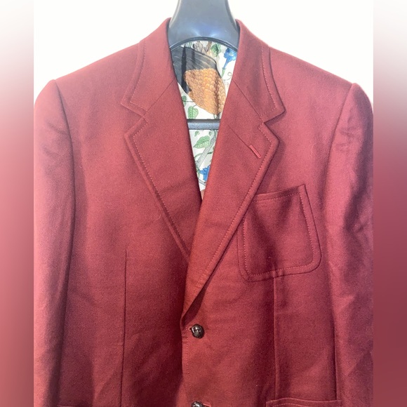 NEW $4600 GUCCI Slim Fit 100% Cashmere Sports Coat Blazer Jacket IT 52 / US 42 R - Picture 2 of 14